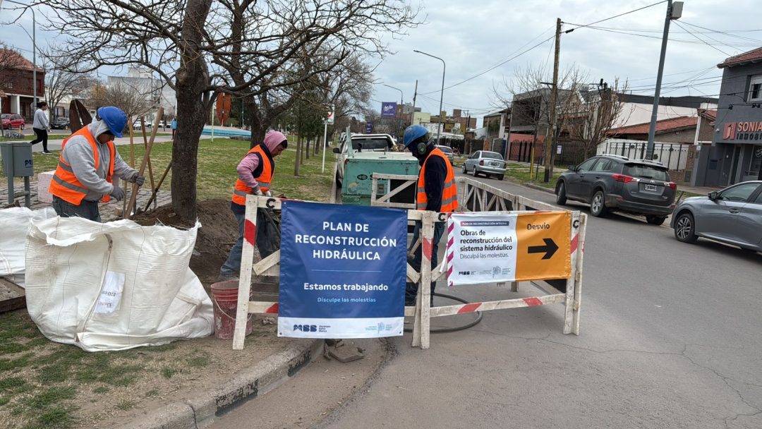Arrancó la reconstrucción de 250 sumideros con una inversión de $1.340 millones