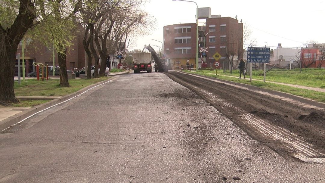 Cortes de tránsito por revapimentación: hasta las 14 afecta a Alsina y Napostá