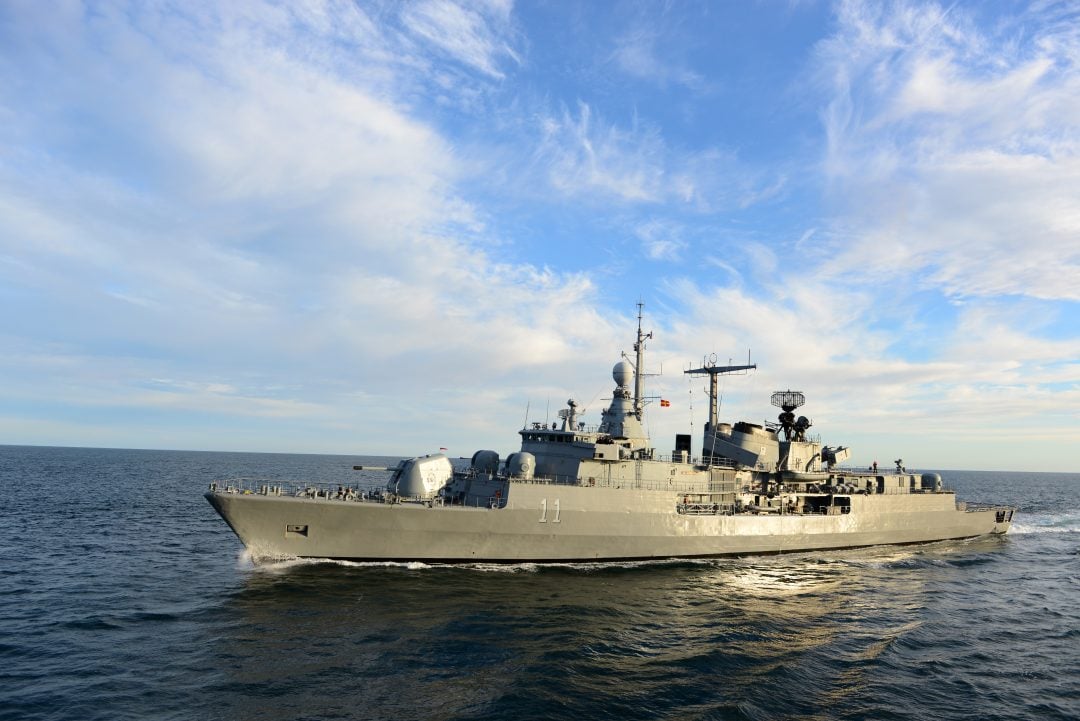 El destructor ARA “La Argentina” zarpa rumbo a Estados Unidos para participar del ejercicio naval UNITAS LXVI