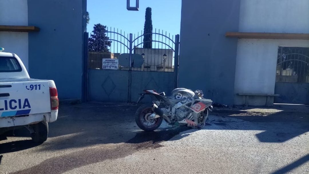 Fatal accidente en inmediaciones del Cementerio Municipal de Punta Alta