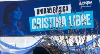 Cristina Kirchner saludó a la militancia de Bahía Blanca y criticó a Javier Milei por el veto a la emergencia