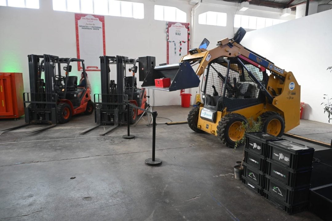 El Municipio recibió equipamiento ambiental