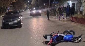 Una pareja viajaba en una moto robada, chocaron y la mujer murió: el conductor escapó y está prófugo
