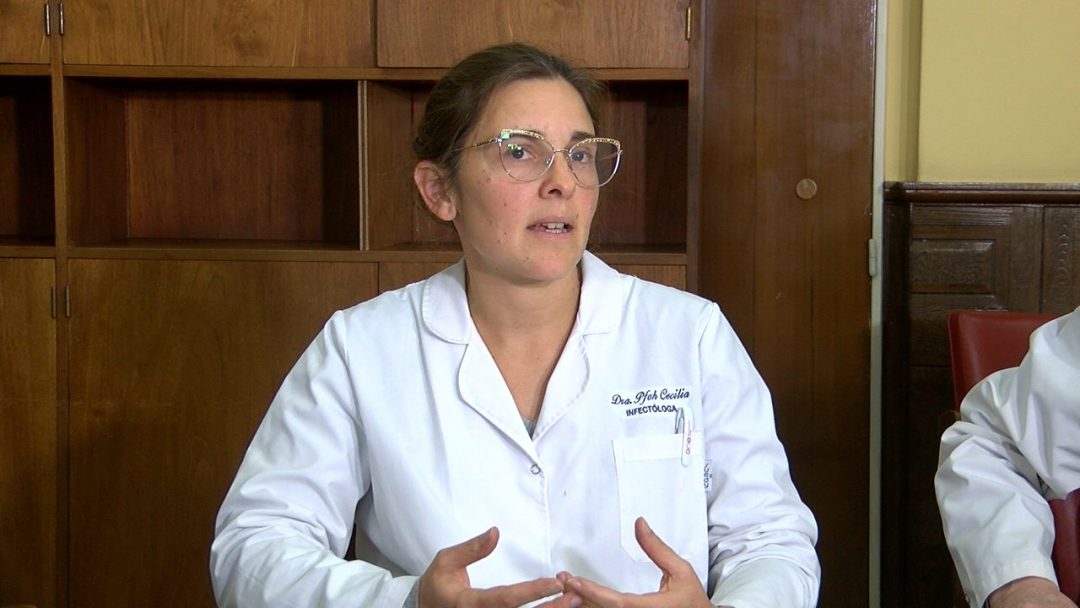 Infectóloga del Hospital Español: “Es muy poco probable que aparezca ahora un paciente con una infección por esta bacteria”