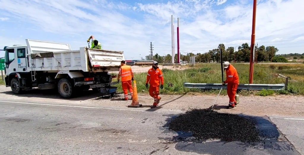 Inician tareas de mantenimiento sobre la Ruta Nacional 3