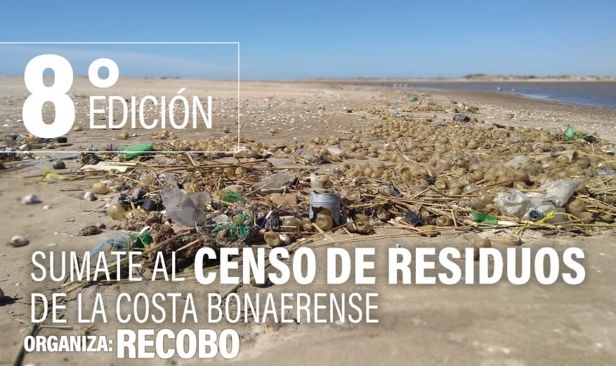 Llega la 8va edición del Censo de Residuos de la Costa Bonaerense