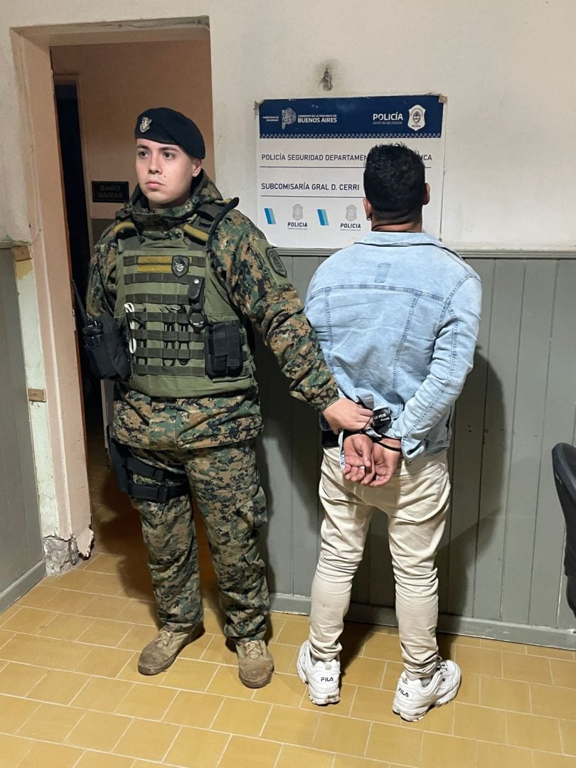 Detuvieron en Cerri a un hombre con pedido de captura por amenazas y violencia familiar