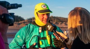 De la Guyana Francesa a Ushuaia: la increíble travesía de un atleta brasilero que pasó por Monte Hermoso