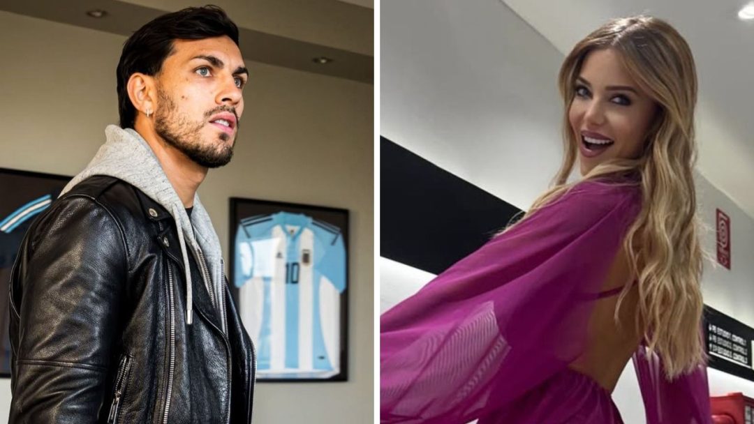 Evangelina Anderson rompió el silencio sobre los rumores de romance con Leandro Paredes