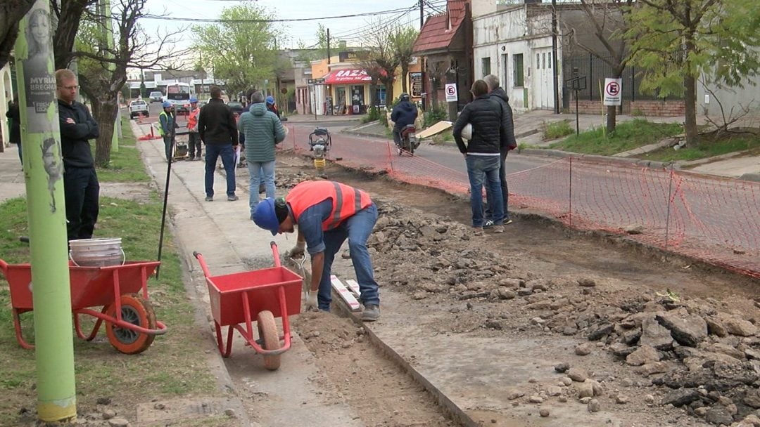 Trabajos en Sixto Laspiur: “Estamos haciendo una tarea de fondo para recuperar la transitabilidad”
