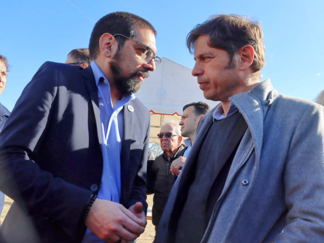 El gobernador Axel Kicillof estará esta tarde en Punta Alta