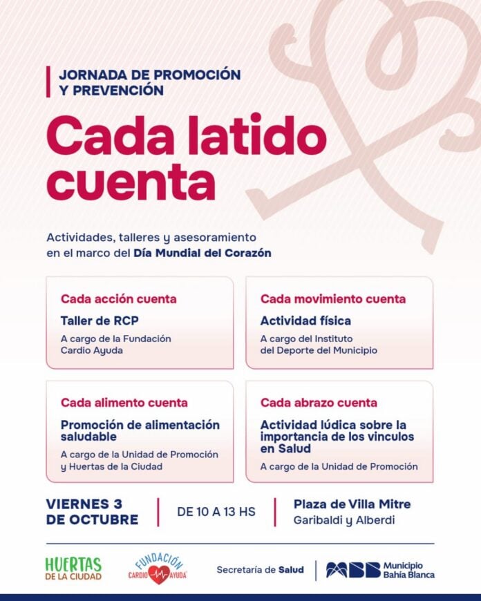 “Cada latido cuenta”