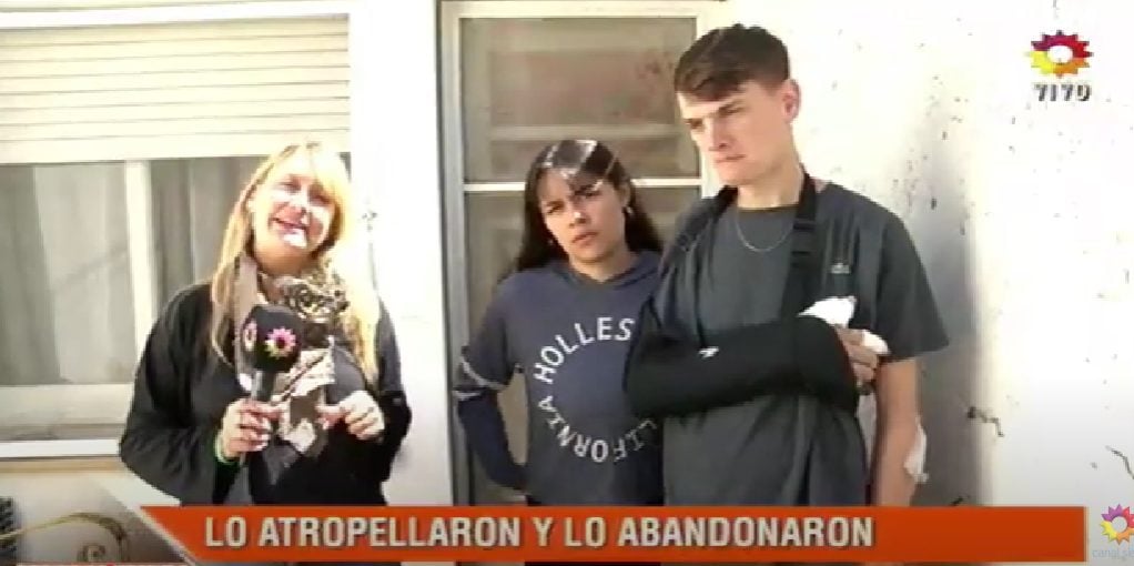 “Me chocó, me dejó tirado y se fugó”: buscan testigos de un accidente en pleno centro de Bahía Blanca