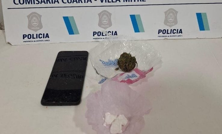 Un hombre fue detenido por vender cocaína en Bahía Blanca