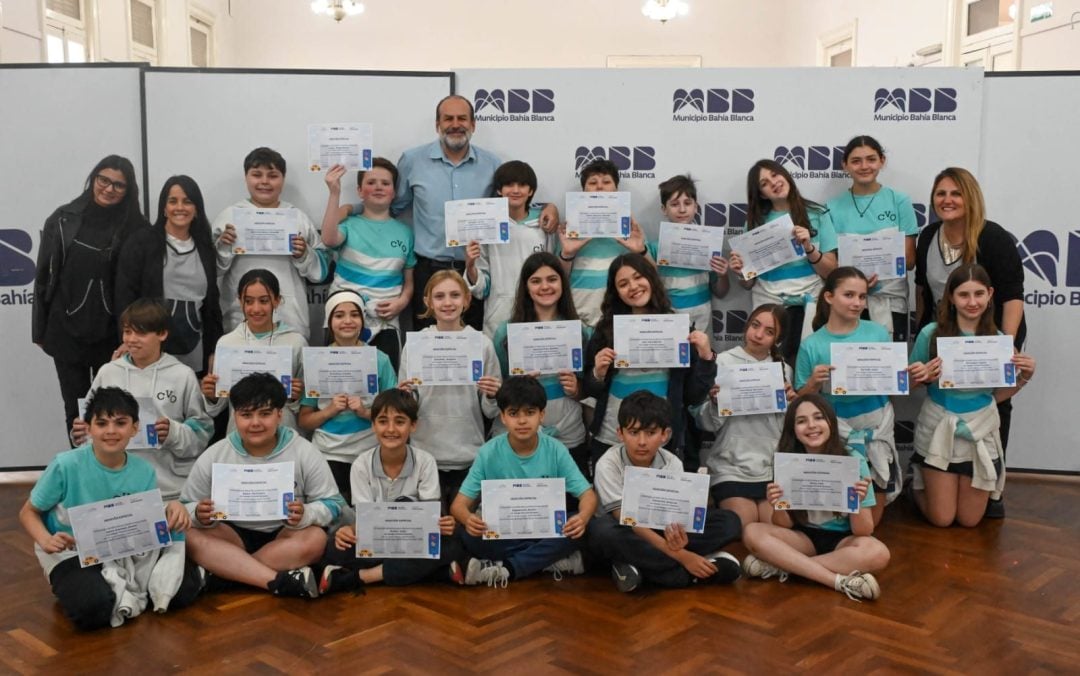 Entrega de premios del concurso de seguridad vial en escuelas