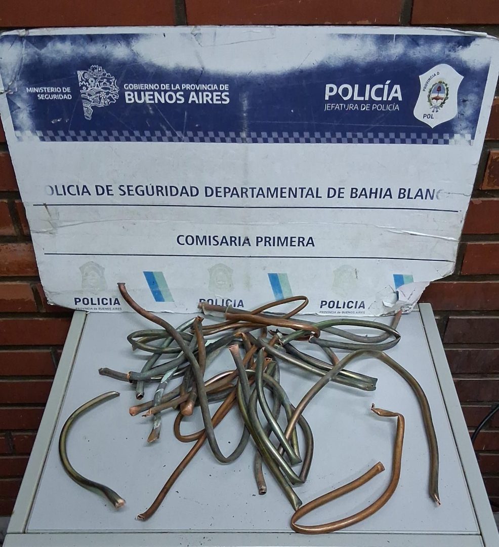 Robo de caños de gas en Villa Ressia: detienen a un sujeto a través de la identificación en cámaras