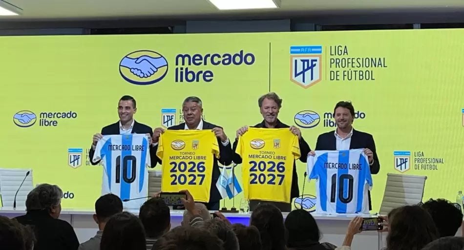 Mercado Libre desembarca en el fútbol argentino y rebautizará la Liga Profesional