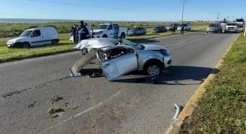 Tragedia en la ruta 11: un nene de 2 años murió tras un violento choque