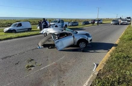 tragedia acciente fatal ruta 11 santa clara del mar