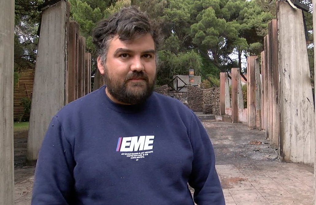 “La iglesia es de todos”: dolor y conmoción en Pehuen Co tras el incendio de la Sagrada Familia