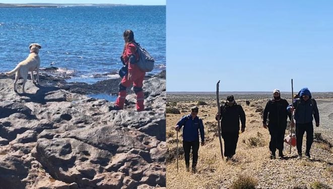 Jubilados desaparecidos en Chubut: encontraron una pista en la costa y amplían los rastrillajes