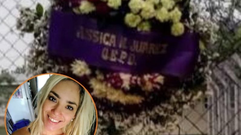 Le enviaron una corona fúnebre con su nombre al jardín de su hija y la Justicia investiga a su expareja