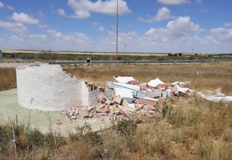 Destrozaron la ermita y robaron la Virgen San Nicolás