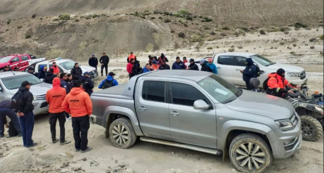 Encontraron un cuerpo en Santa Cruz y se intensifica la búsqueda de los jubilados desaparecidos en Chubut