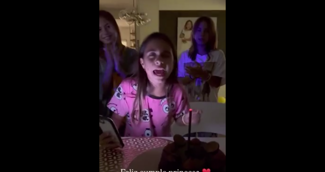 Cinthia Fernández mostró el cumpleaños de su hija Francesca: el detalle en la torta que sorprendió a todos