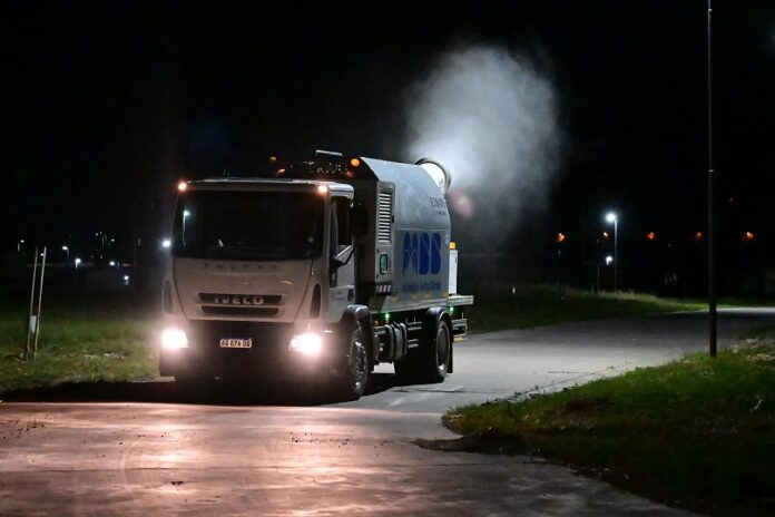 Cronograma de fumigación actualizado al sábado 29