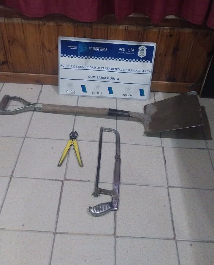 Detuvieron a un hombre cuando intentaba robar cables de alta tensión en Pampa Central y Buenos Aires