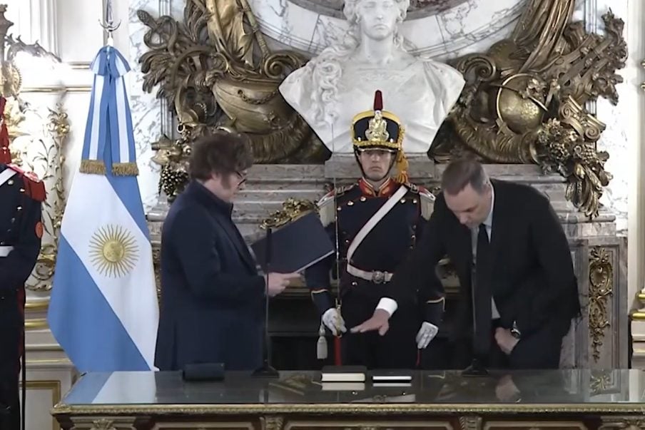 Manuel Adorni juró como nuevo jefe de Gabinete