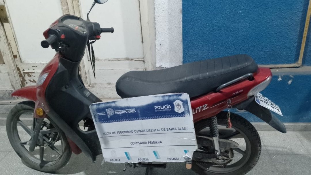 moto robada persecucion