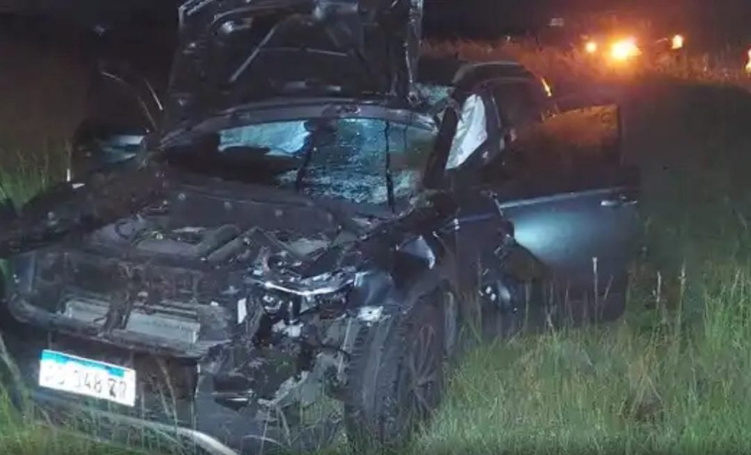 Un matrimonio de Puan salvó su vida luego de chocar contra un caballo