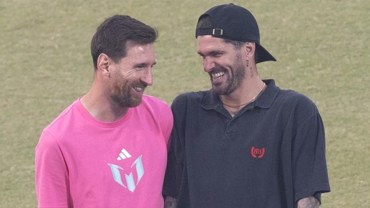 Un chofer en India se cruzó con Messi y su selfie dio la vuelta al mundo