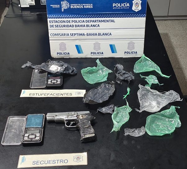 Fueron por una bici, secuestraron una moto y droga