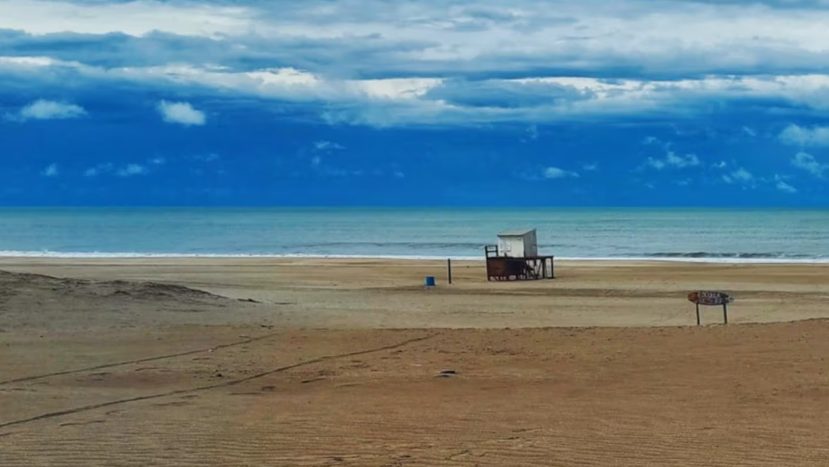 Impactante ritual en Mar de las Pampas: una mujer se cortó un dedo y lo arrojó al mar como ofrenda Umbanda