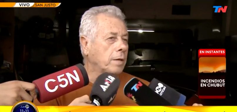 Habló el hombre que fue atropellado por su hijo tras una discusión: “Ojalá no lo vea hasta que me muera”