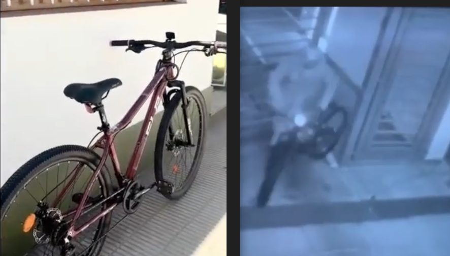 BICI ROBADA VIDEO IRIGOUYEN AL 500 BICI ROBADA VIDEO IRIGOUYEN AL 500