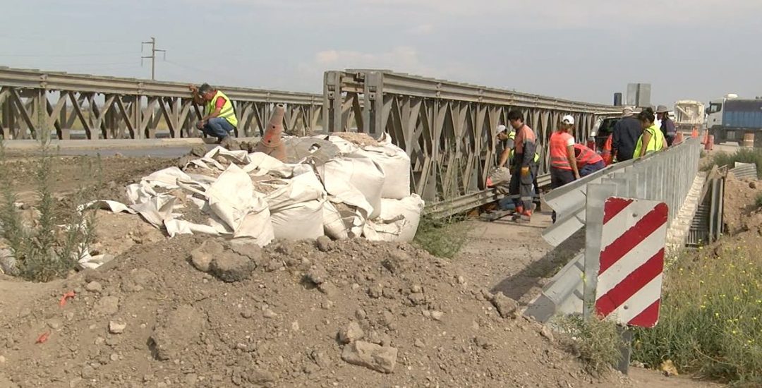 Vialidad retirará los puentes Bailey de la Ruta 3 y rehabilitará el paso original sobre el Maldonado
