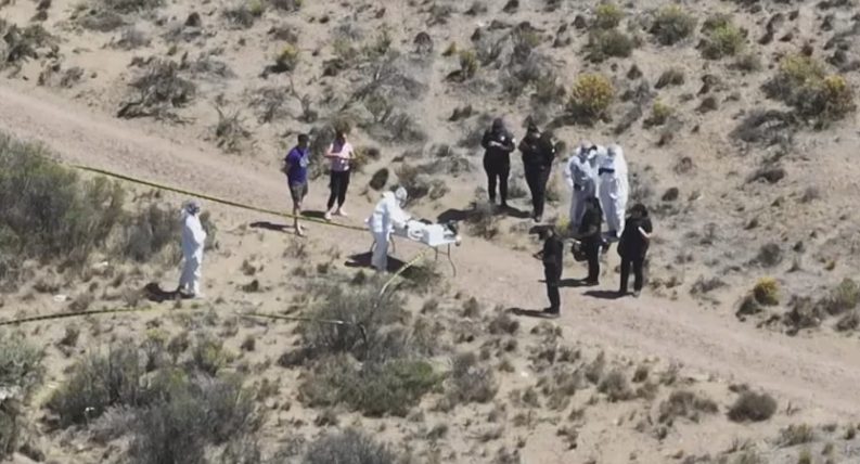 Macabro hallazgo en Santa Cruz: un hombre corría por un descampado y encontró un cuerpo descuartizado