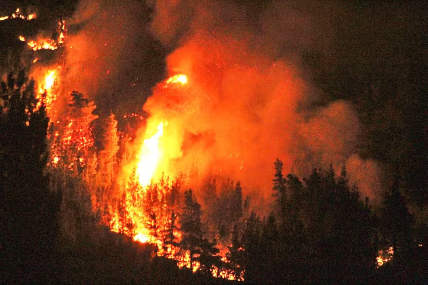 incendio elk hoyo chubut incendio elk hoyo chubut