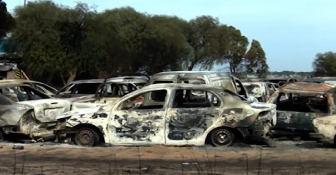 “Cuando llegamos, el incendio ya estaba declarado y nuestro trabajo fue enfriar para que no se propague”