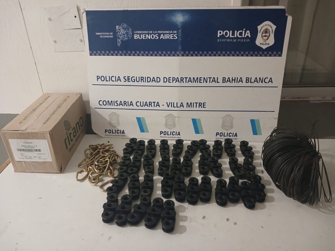 Detuvieron a un “trapito” por robar cables de una camioneta en Lainez al 1300