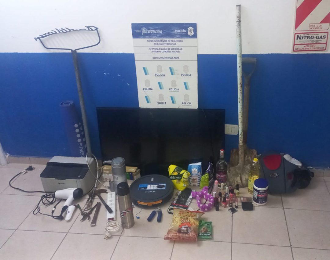 Un joven fue detenido tras una seguidilla de robos