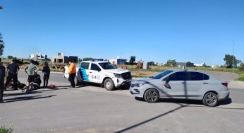 Un menor resultó gravemente herido tras un choque y detectan una moto con pedido de secuestro