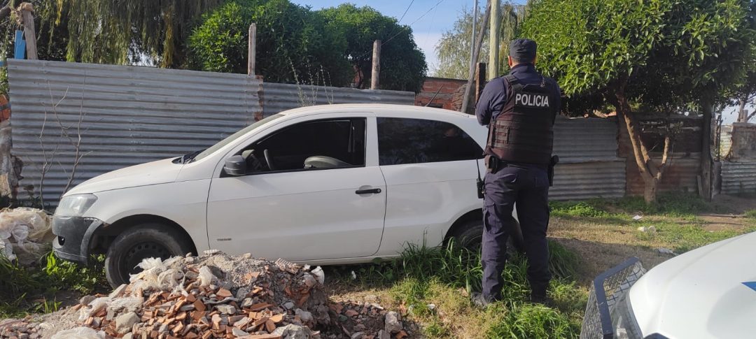 Encontraron en Bahía un auto robado en Mar del Plata con numeración adulterada