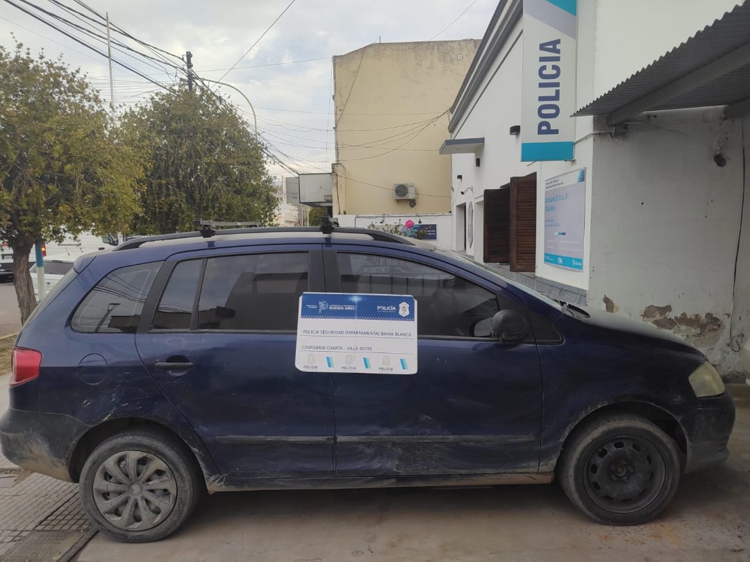 Detuvieron a un hombre que circulaba en un vehículo robado