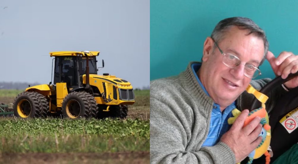 Los dolorosos mensajes de despedida al jubilado que chocó con un tractor y murió decapitado en Miramar