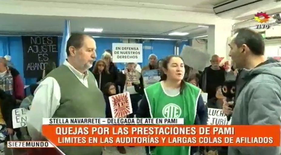 “La situación no mejora y cada vez hay más afiliados sin atención”: trabajadores de PAMI denuncian límites en prestaciones y demoras en tratamientos